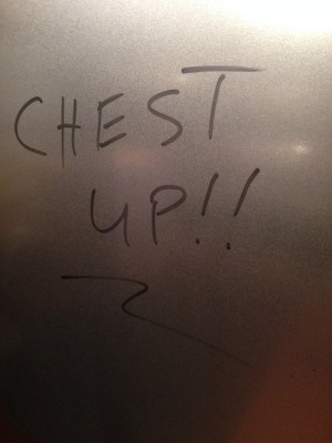 chest-up